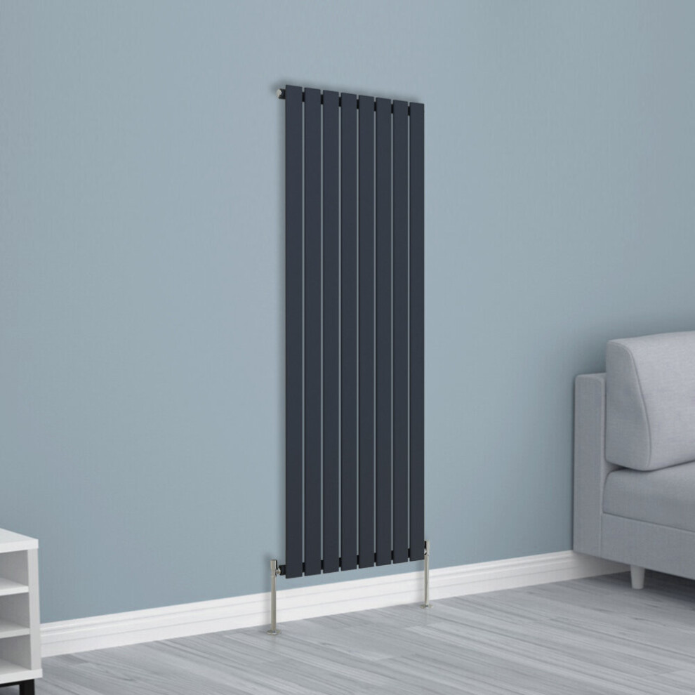 Nrg (1600X544mm Single, ) Horizontal Vertical Flat Panel Designer Radiator Central Heating Radiator Rads Anthracite