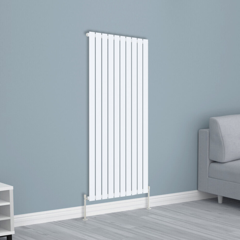 Nrg (1600X680mm Single, ) Horizontal Vertical Flat Panel Designer Radiator Central Heating Radiator Rads White