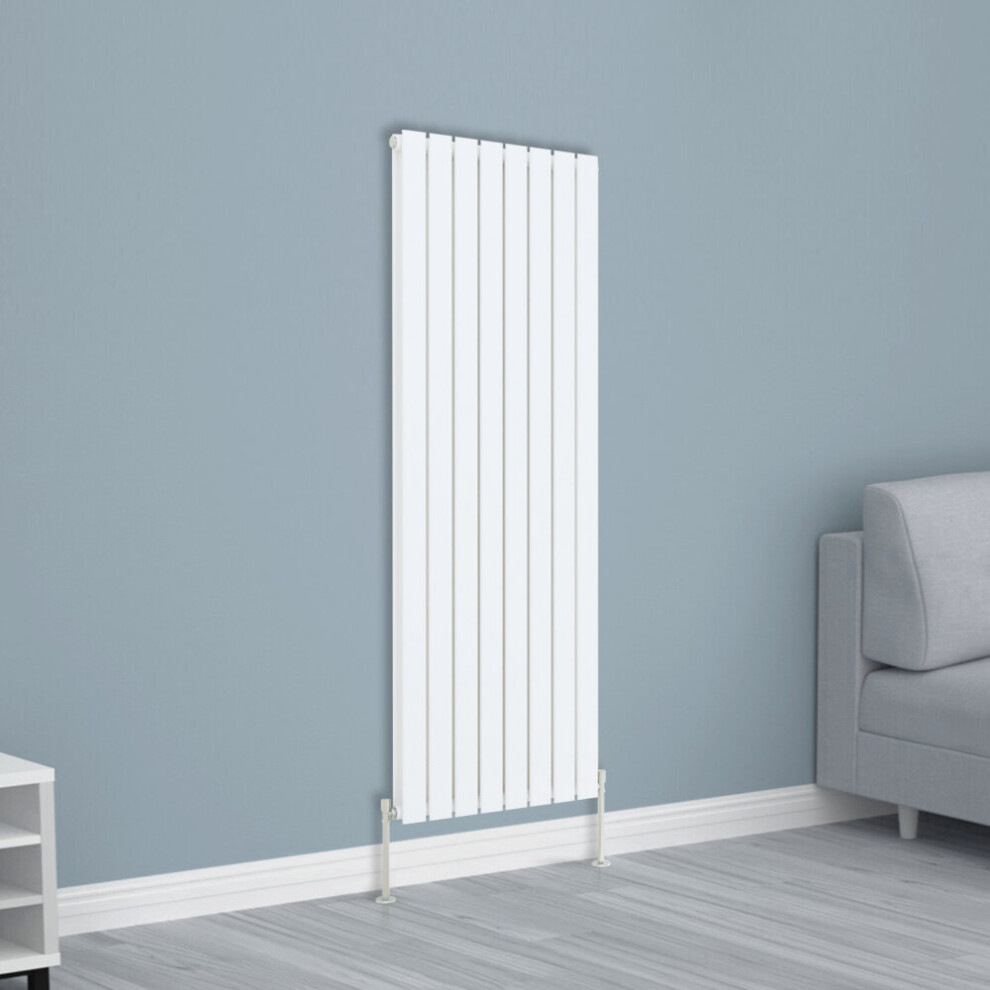 Nrg (1600X544mm Double, ) Horizontal Vertical Flat Panel Designer Radiator Central Heating Radiator Rads White