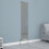 NRG (1800x408mm Single, Chrome) NRG Horizontal Vertical Flat Panel Designer Radiator Central Heating Radiator Rads 1