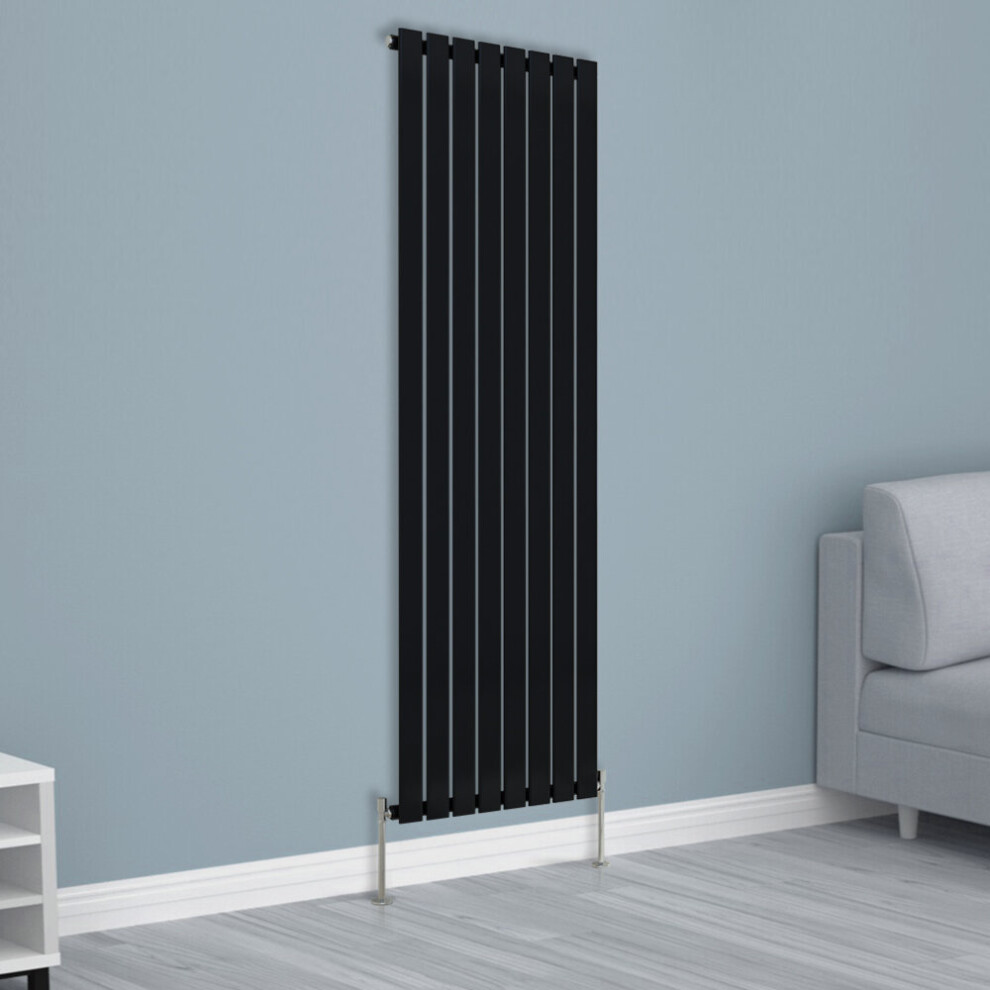 Nrg (1800X544mm Single, ) Horizontal Vertical Flat Panel Designer Radiator Central Heating Radiator Rads Black