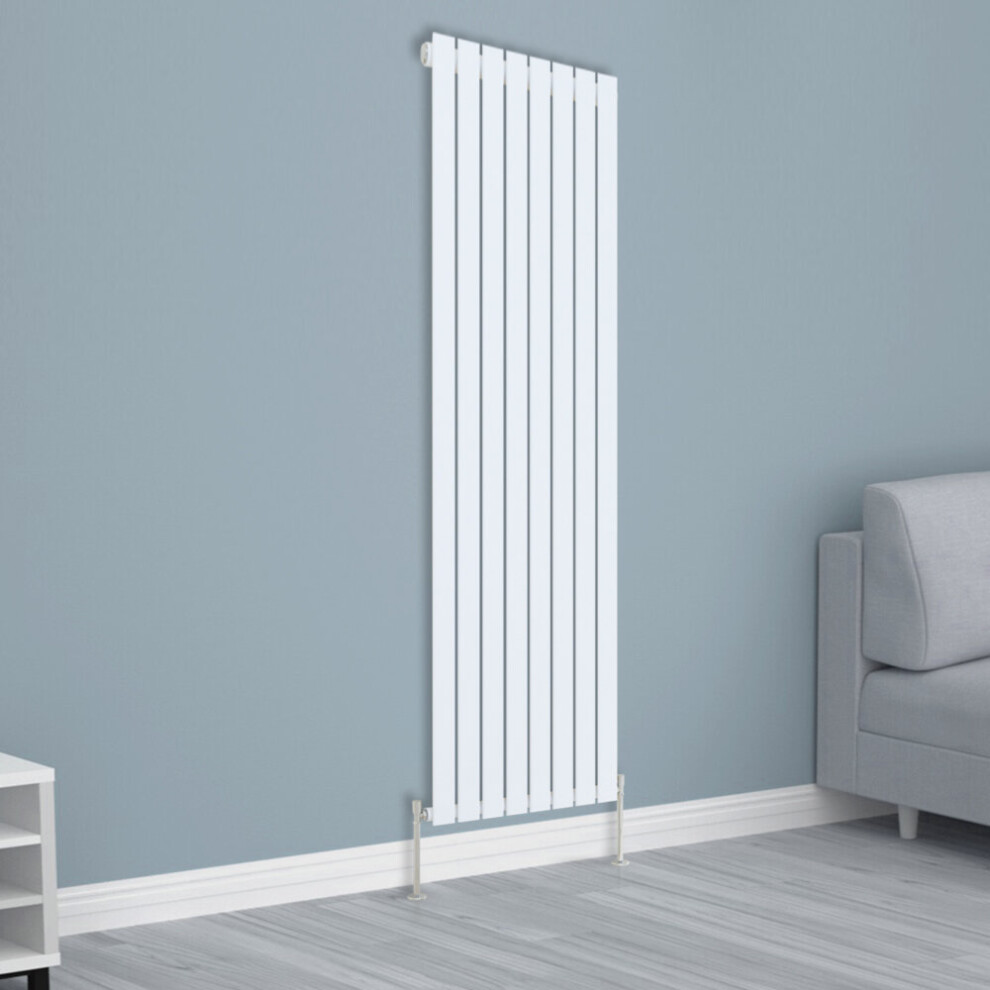 (1800x544mm Single, White) NRG Horizontal Vertical Flat Panel Designer Radiator Central Heating Radiator Rads