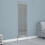 NRG (1800x544mm Single, Chrome) NRG Horizontal Vertical Flat Panel Designer Radiator Central Heating Radiator Rads 1