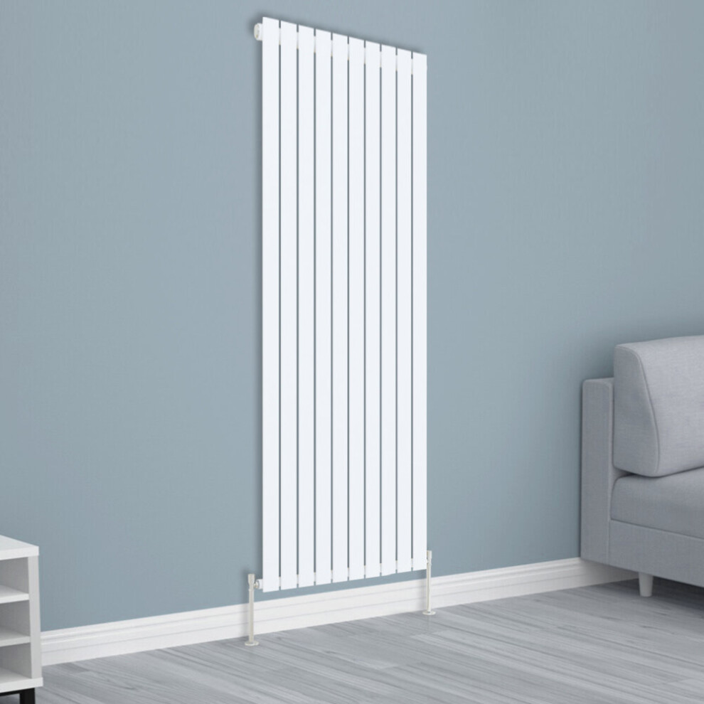 Nrg (1800X680mm Single, White) Horizontal Vertical Flat Panel Designer Radiator Central Heating Radiator Rads