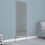NRG (1800x680mm Single, Chrome) NRG Horizontal Vertical Flat Panel Designer Radiator Central Heating Radiator Rads 1