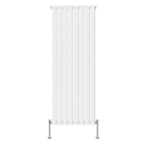 NRG (1800x544mm Single, White) NRG Horizontal Vertical Flat Panel Designer Radiator Central Heating Radiator Rads 1