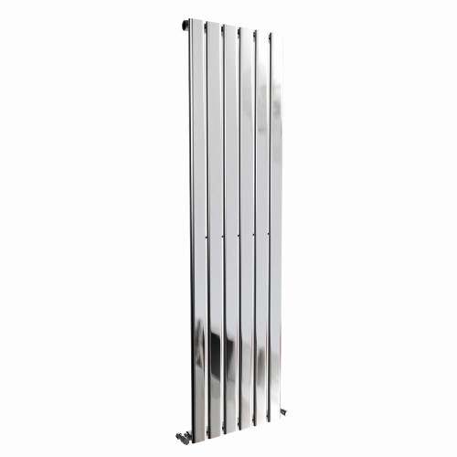 NRG (1800x408mm Single, Chrome) NRG Horizontal Vertical Flat Panel Designer Radiator Central Heating Radiator Rads 1