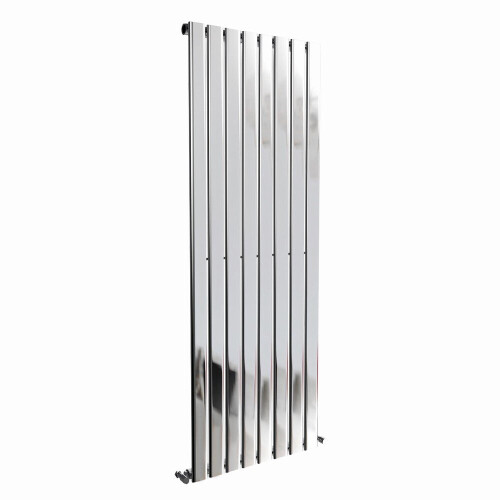 NRG (1800x544mm Single, Chrome) NRG Horizontal Vertical Flat Panel Designer Radiator Central Heating Radiator Rads 1