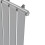 NRG (1600x408mm Single, Chrome) NRG Horizontal Vertical Flat Panel Designer Radiator Central Heating Radiator Rads 4