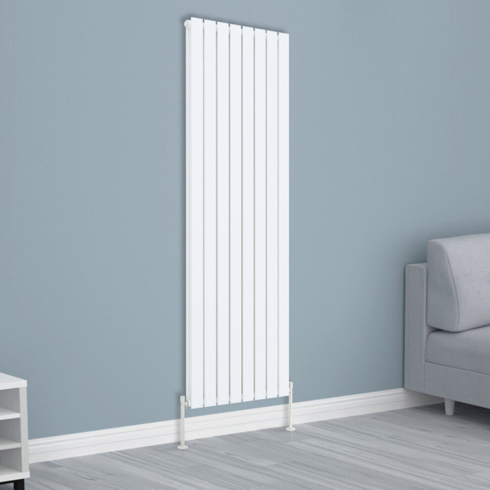 Nrg (1800X544mm Double, ) Horizontal Vertical Flat Panel Designer Radiator Central Heating Radiator Rads White