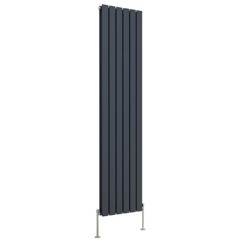 NRG (1800x408mm Double, Anthracite) NRG Horizontal Vertical Flat Panel Designer Radiator Central Heating Radiator Rads 1