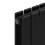 NRG (1800x408mm Double, Black) NRG Horizontal Vertical Flat Panel Designer Radiator Central Heating Radiator Rads 3