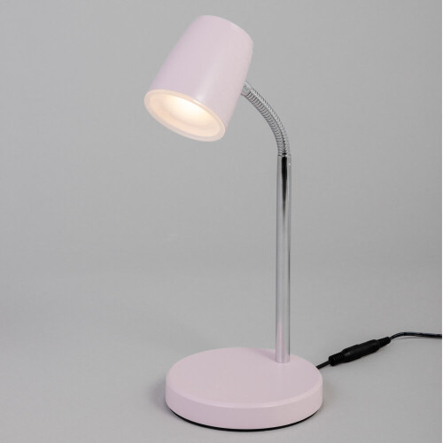 Litecraft Glow Table Lamp 3.5 Watt LED Adjustable Task Light - Pink 1