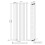 NRG (1800x680mm Single, Chrome) NRG Horizontal Vertical Flat Panel Designer Radiator Central Heating Radiator Rads 5