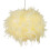 Litecraft Glow Feather Ball Easy Fit Light Shade - Yellow 1