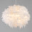 Litecraft Glow Feather Ball 50cm Easy Fit Child's Light Shade - White 3