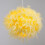 Litecraft Glow Feather Ball Easy Fit Light Shade - Yellow 3