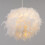 Litecraft Glow Child's White Feather Ball Shade 4