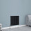 NRG (600x612mm Single, Black) NRG Horizontal Vertical Flat Panel Designer Radiator Central Heating Radiator Rads 1