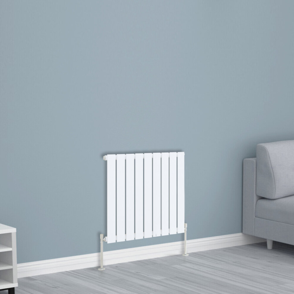 Nrg (600X612mm Single, ) Horizontal Vertical Flat Panel Designer Radiator Central Heating Radiator Rads White