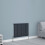NRG (600x748mm Single, Anthracite) NRG Horizontal Vertical Flat Panel Designer Radiator Central Heating Radiator Rads 1