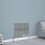 NRG (600x748mm Single, Chrome) NRG Horizontal Vertical Flat Panel Designer Radiator Central Heating Radiator Rads 1