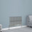 NRG (600x884mm Single, Chrome) NRG Horizontal Vertical Flat Panel Designer Radiator Central Heating Radiator Rads 1