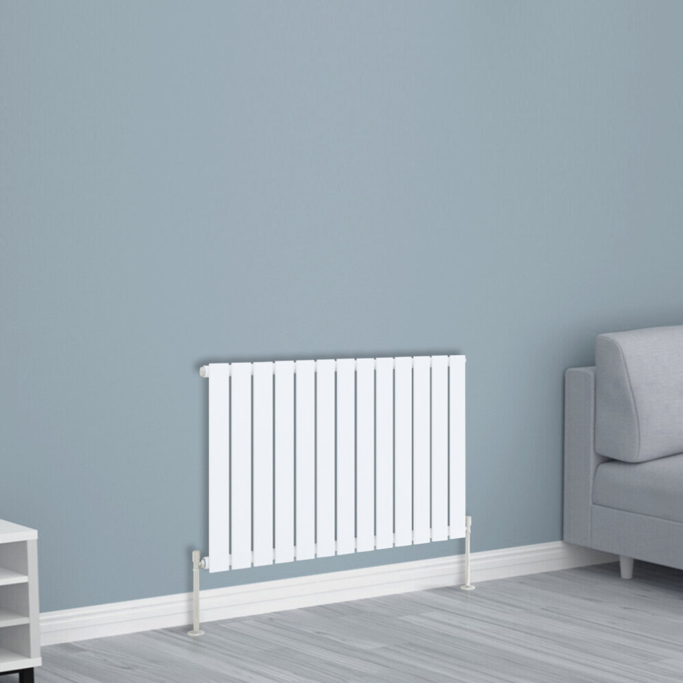 Nrg (600X884mm Single, ) Horizontal Vertical Flat Panel Designer Radiator Central Heating Radiator Rads White