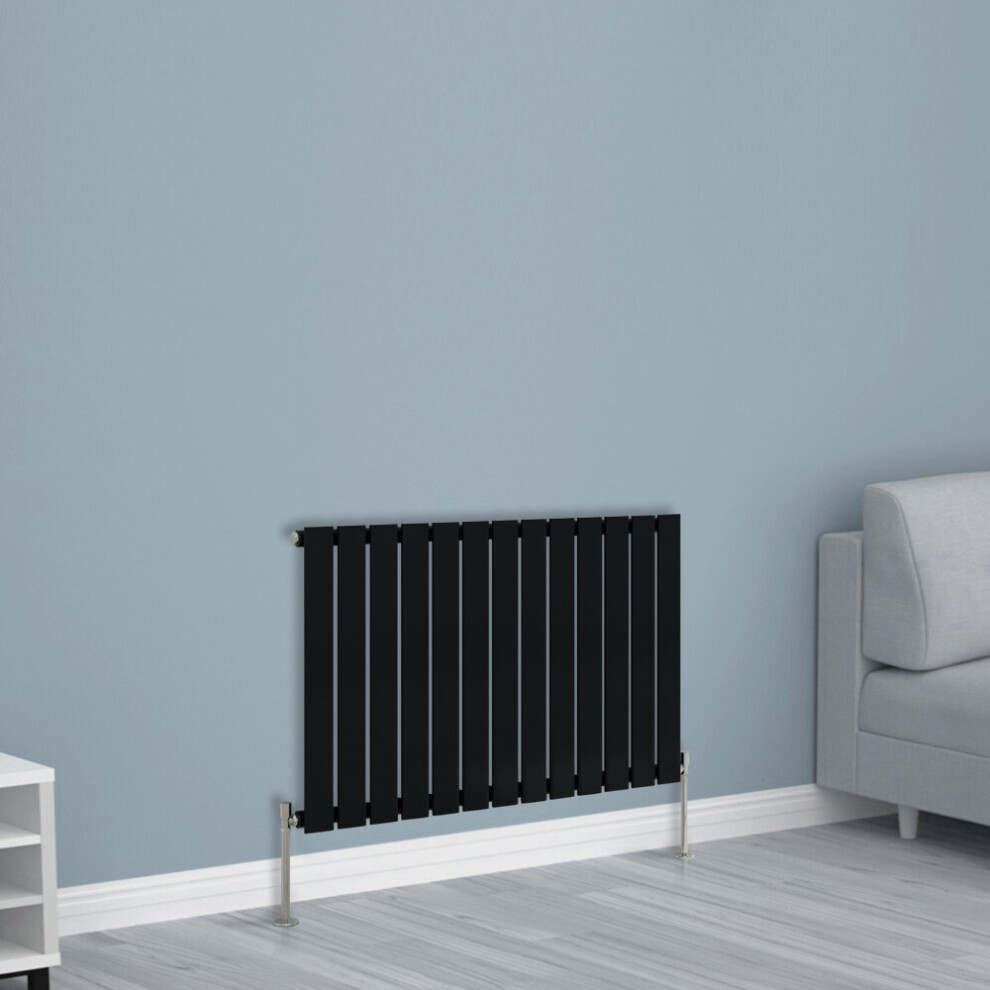 Nrg (600X884mm Single, ) Horizontal Vertical Flat Panel Designer Radiator Central Heating Radiator Rads Black