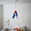 Litecraft Glow Rocket Ceiling Pendant Light - Blue 2