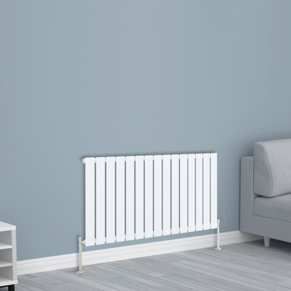 Nrg (600X1020mm Single, ) Horizontal Vertical Flat Panel Designer Radiator Central Heating Radiator Rads White