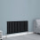 NRG (600x1156mm Single, Black) NRG Horizontal Vertical Flat Panel Designer Radiator Central Heating Radiator Rads 1