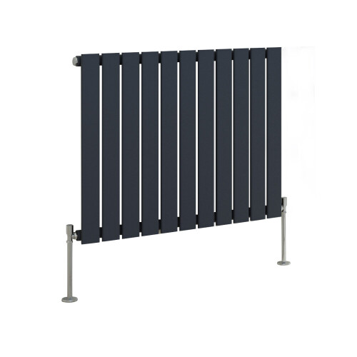 NRG (600x748mm Single, Anthracite) NRG Horizontal Vertical Flat Panel Designer Radiator Central Heating Radiator Rads 1