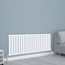 (600x1428mm Single, White) NRG Horizontal Vertical Flat Panel Designer Radiator Central Heating Radiator Rads