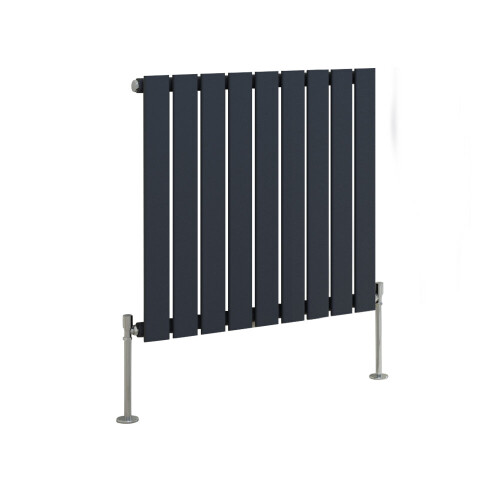 NRG (600x612mm Single, Anthracite) NRG Horizontal Vertical Flat Panel Designer Radiator Central Heating Radiator Rads 1