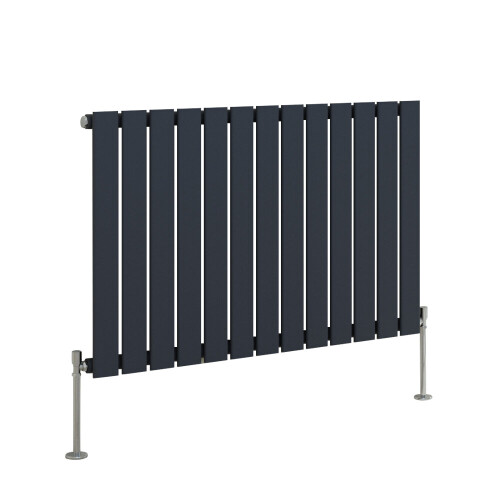 NRG (600x884mm Single, Anthracite) NRG Horizontal Vertical Flat Panel Designer Radiator Central Heating Radiator Rads 1