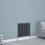 NRG (600x612mm Double, Anthracite) NRG Horizontal Vertical Flat Panel Designer Radiator Central Heating Radiator Rads 1
