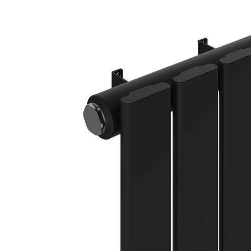 NRG (600x612mm Single, Black) NRG Horizontal Vertical Flat Panel Designer Radiator Central Heating Radiator Rads 2