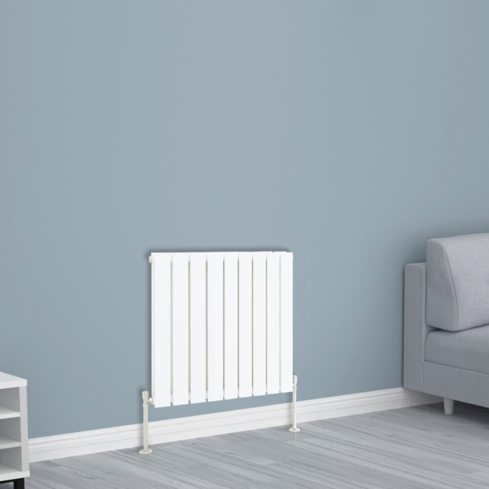 Nrg (600X612mm Double, ) Horizontal Vertical Flat Panel Designer Radiator Central Heating Radiator Rads White