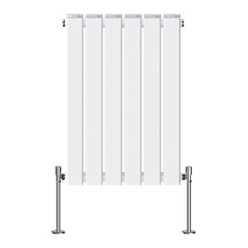 NRG (600x408mm Double, White) NRG Horizontal Vertical Flat Panel Designer Radiator Central Heating Radiator Rads 1