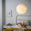 Litecraft Glow Child's White Feather Ball Shade 3