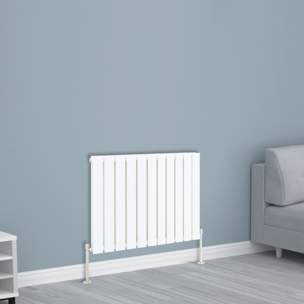 Nrg (600X748mm Double, White) Horizontal Vertical Flat Panel Designer Radiator Central Heating Radiator Rads