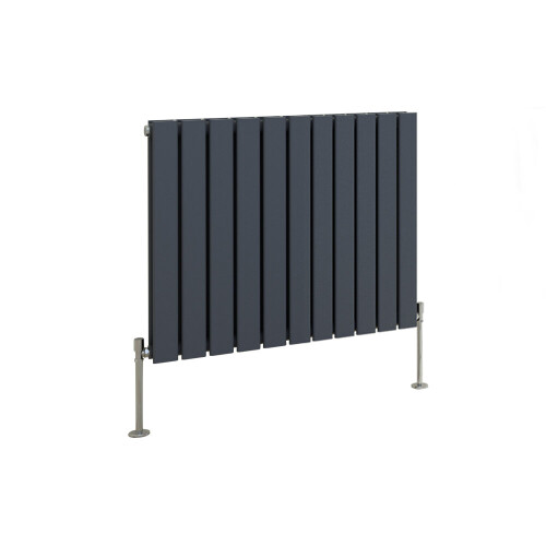NRG (600x748mm Double, Anthracite) NRG Horizontal Vertical Flat Panel Designer Radiator Central Heating Radiator Rads 1