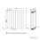 NRG (600x612mm Single, Anthracite) NRG Horizontal Vertical Flat Panel Designer Radiator Central Heating Radiator Rads 5