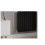 NRG (600x612mm Double, Black) NRG Horizontal Vertical Flat Panel Designer Radiator Central Heating Radiator Rads 2
