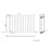 NRG (600x1020mm Single, White) NRG Horizontal Vertical Flat Panel Designer Radiator Central Heating Radiator Rads 5