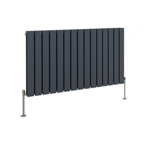 NRG (600x1020mm Double, Anthracite) NRG Horizontal Vertical Flat Panel Designer Radiator Central Heating Radiator Rads 1