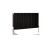 NRG (600x1020mm Double, Black) NRG Horizontal Vertical Flat Panel Designer Radiator Central Heating Radiator Rads 2