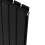 NRG (600x1020mm Double, Black) NRG Horizontal Vertical Flat Panel Designer Radiator Central Heating Radiator Rads 4