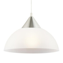 18.5 x 11.83 x 11 in. Amaris Brushed Nickel Ceiling Light